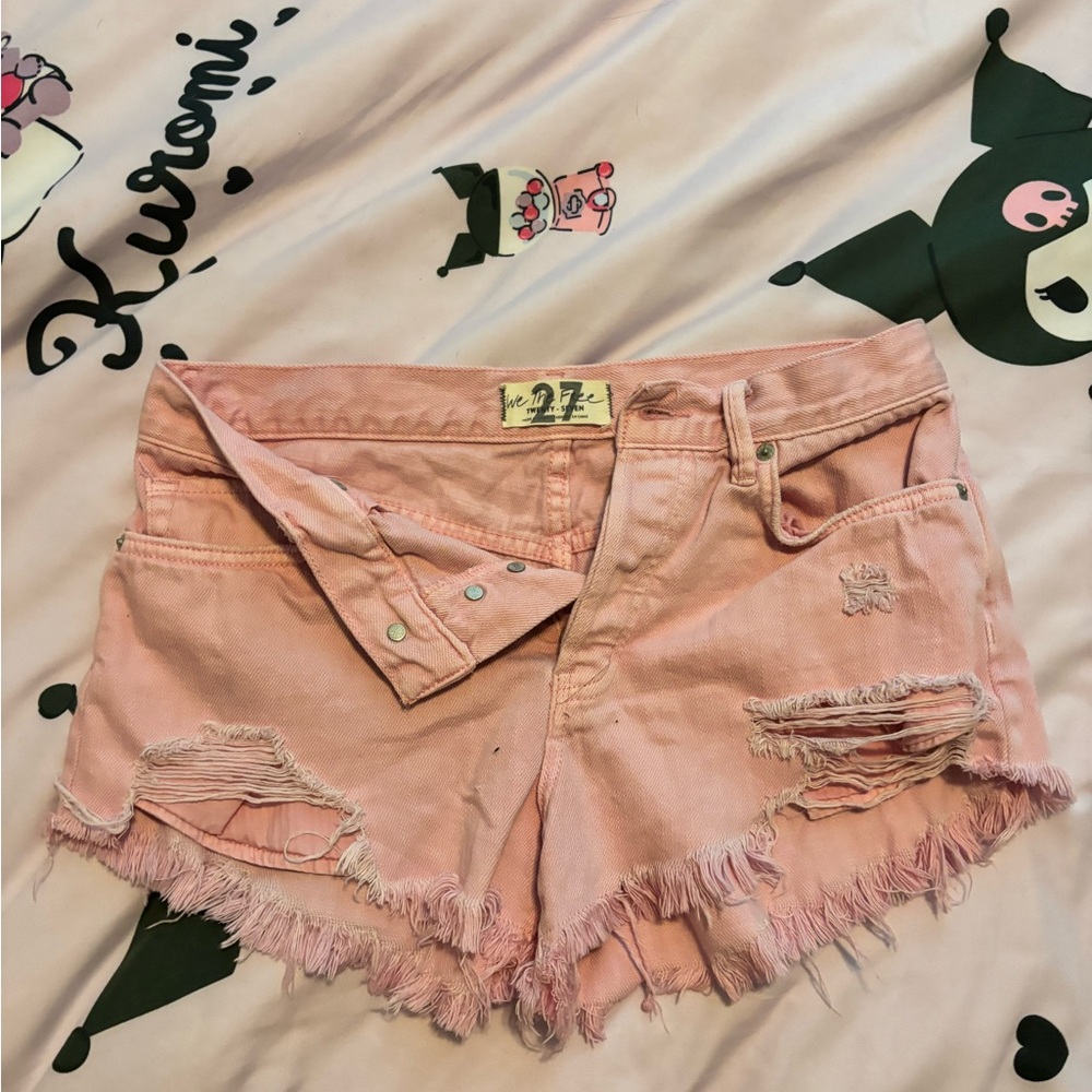 Free people pink shorts
